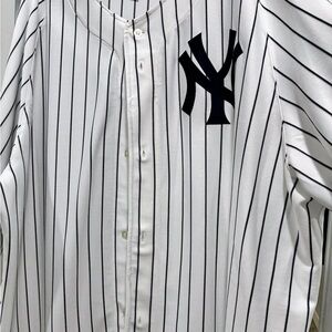 Mitchell & Ness Derek Jeter #2 Yankees Cooperstown Jersey 5XL 64 Captain Patch